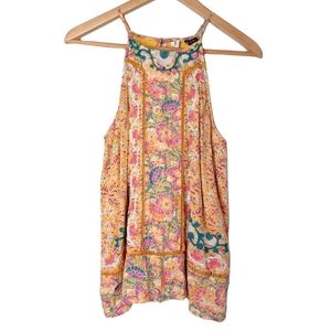 Anthropologie Akemi + Kin Melina Boho Floral Tank Top